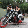 Tampang Sangar Hotrod Harley-Davidson